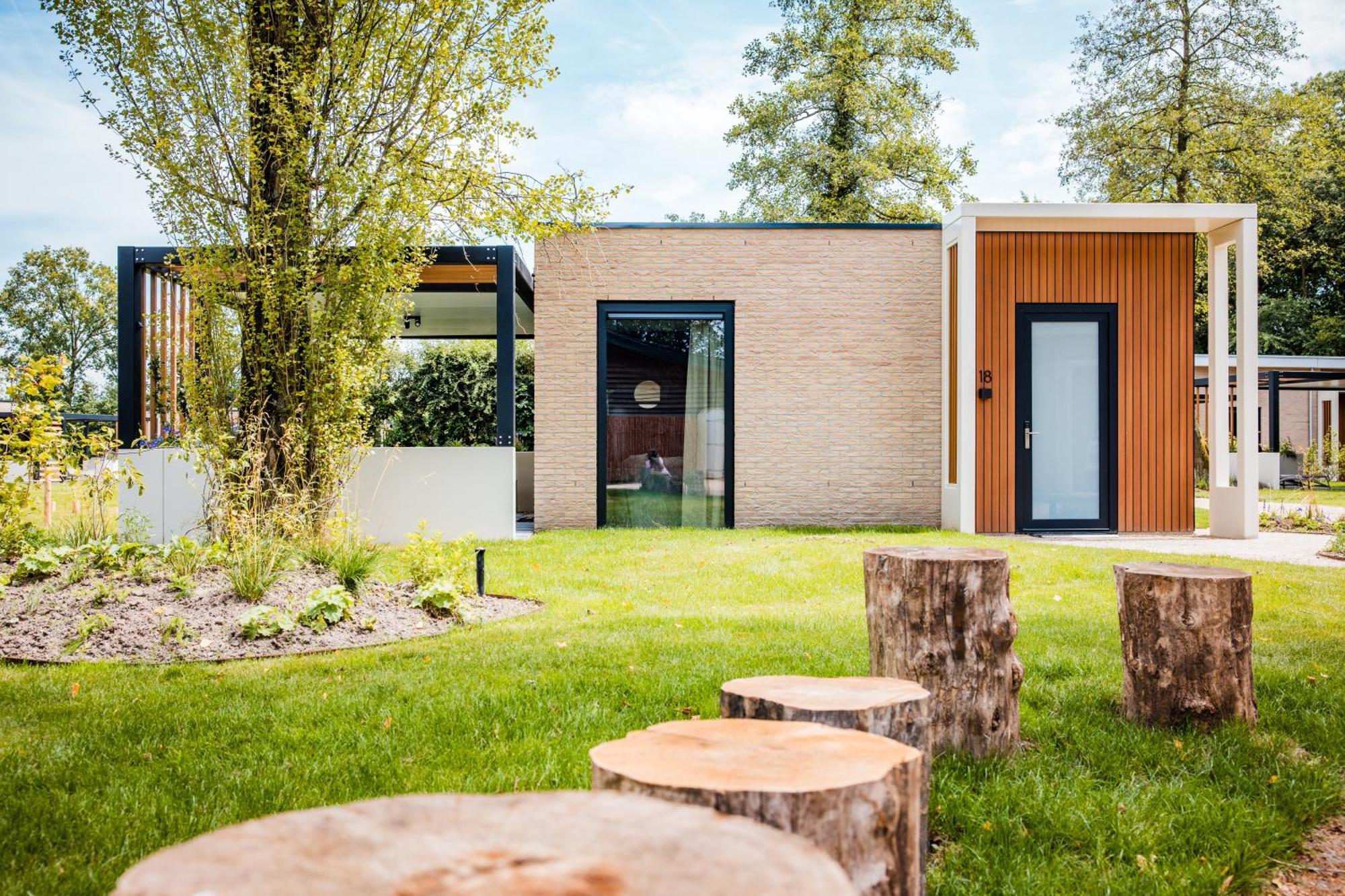 Recreatiewoning 'Dwergarend' Villa Voorthuizen Exterior photo